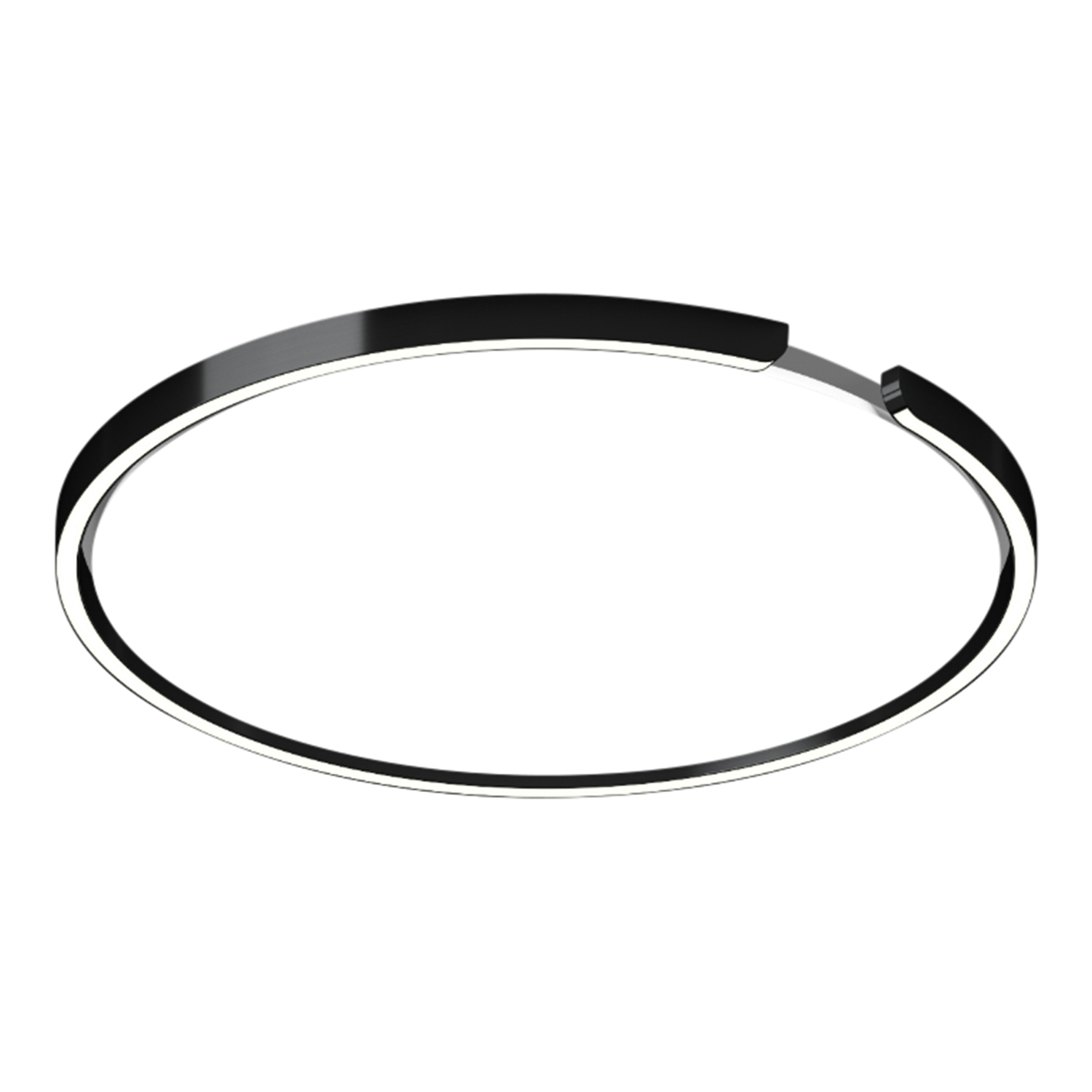 Mito soffitto Up LED Decken-/Wandleuchte, Grösse d. 60 cm, Farbe black phantom Mito soffitto Up LED Decken-/Wandleuchte, Grösse d. 60 cm, Farbe black phantom von Occhio