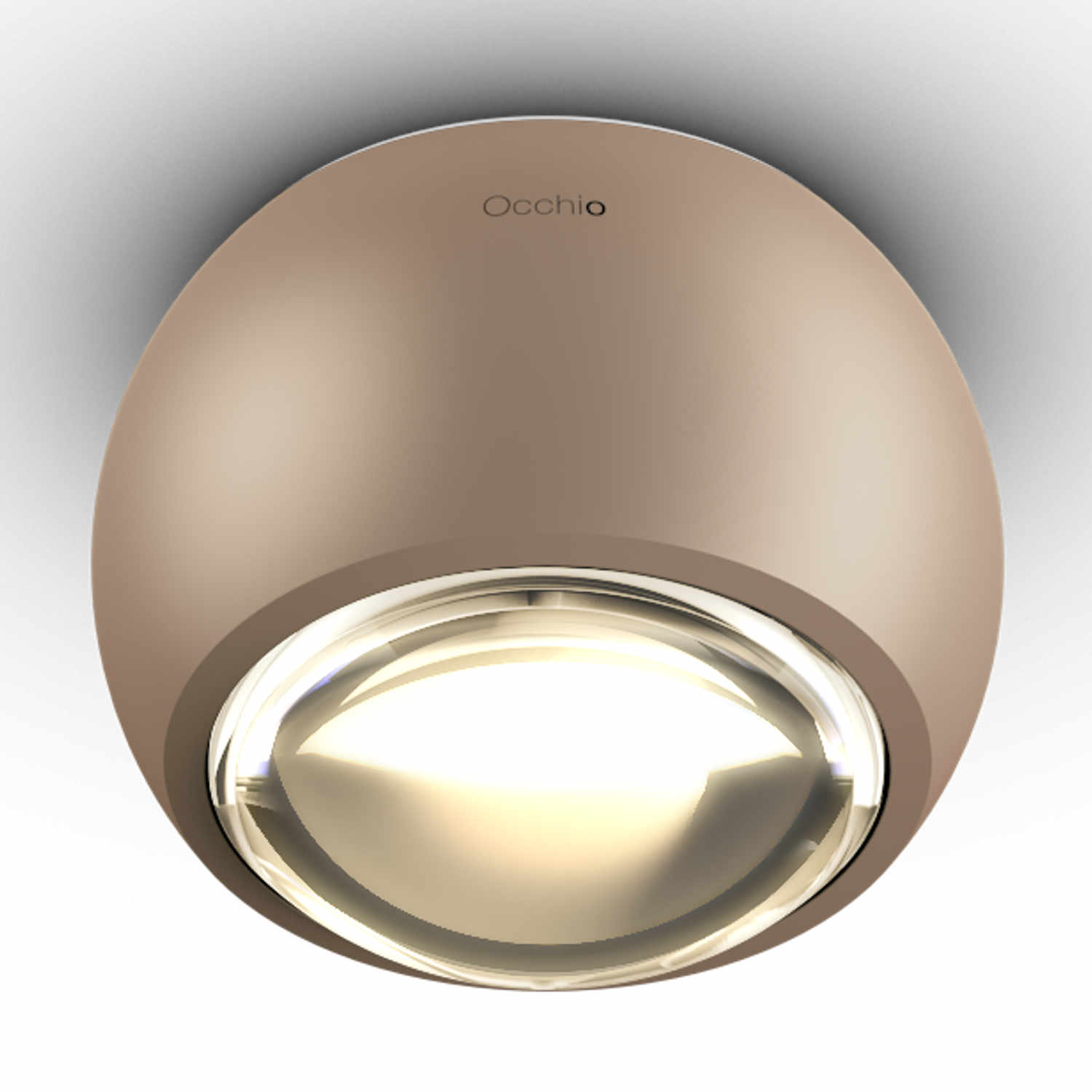 ìo Spotlight alto v LED Deckenleuchte, Kopf / Base gold matt ìo Spotlight alto v LED Deckenleuchte, Kopf / Base gold matt von Occhio