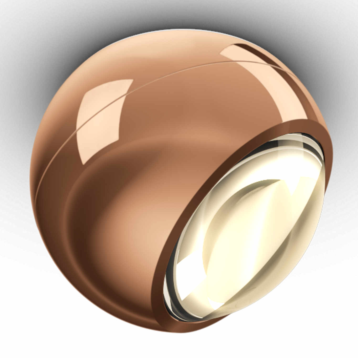 ìo Spotlight giro LED Deckenleuchte, Kopf / Base rose gold ìo Spotlight giro LED Deckenleuchte, Kopf / Base rose gold von Occhio