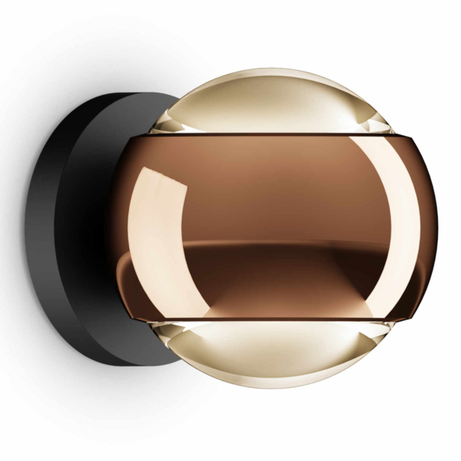ìo Spotlight verticale LED Wandleuchte, Kopf / Base rose gold/schwarz matt ìo Spotlight verticale LED Wandleuchte, Kopf / Base rose gold/schwarz matt von Occhio