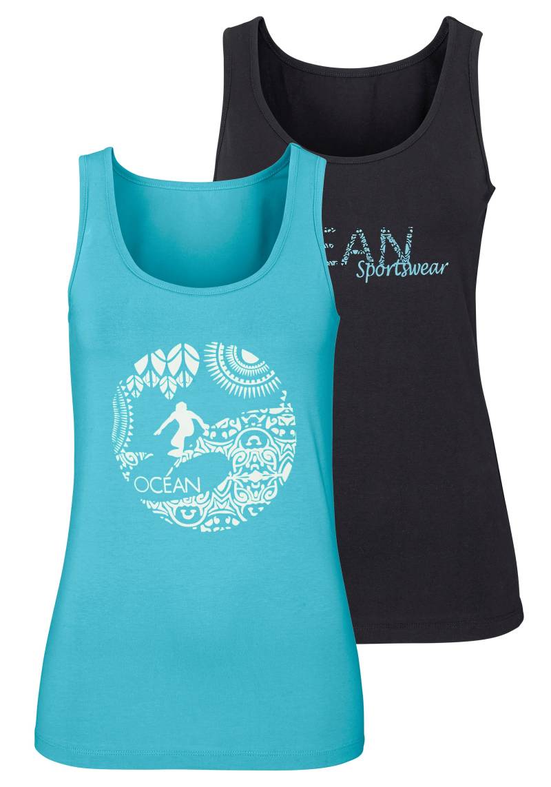 Ocean Sportswear Tanktop, (Packung, 2er-Pack), mit unterschiedlichen Drucken Ocean Sportswear Tanktop, (Packung, 2er-Pack), mit unterschiedlichen Drucken von Ocean Sportswear