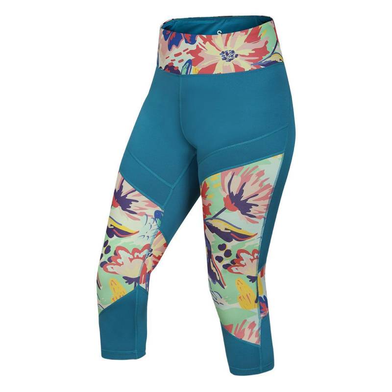 Leggings Frau Rhea 3/4 Bleu Damen  M von Ocun