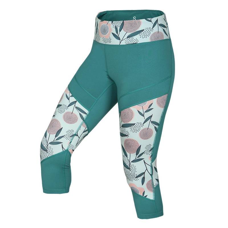 Ocun - leggings rhea 3/4 green, für Damen, Größe XL von Ocun