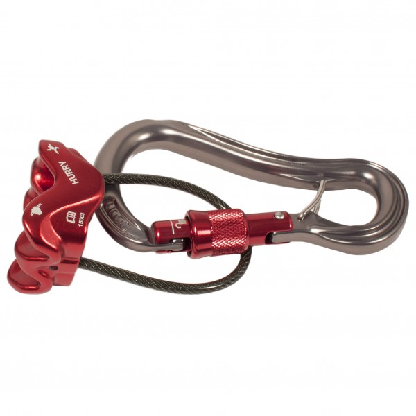 Ocun - Belay Set Condor/Hurry - Sicherungsgerät grau/rot von Ocun