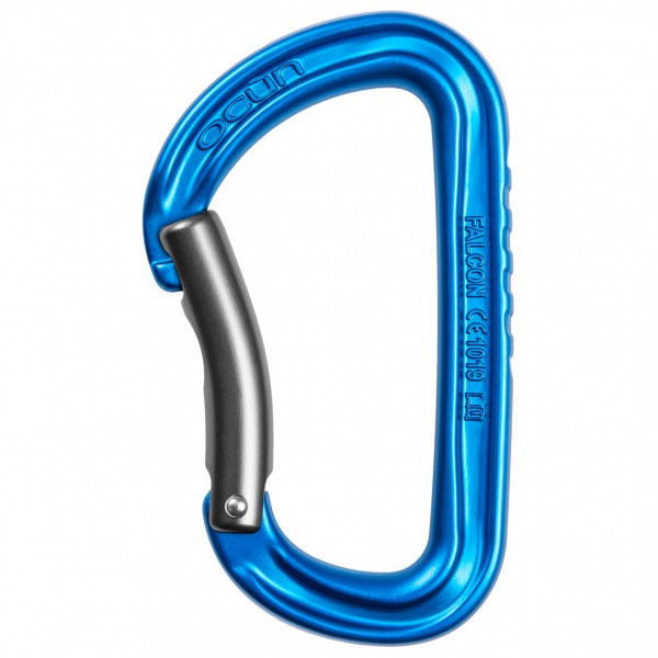 Ocun - Falcon Bent - Schnappkarabiner blau;oliv von Ocun