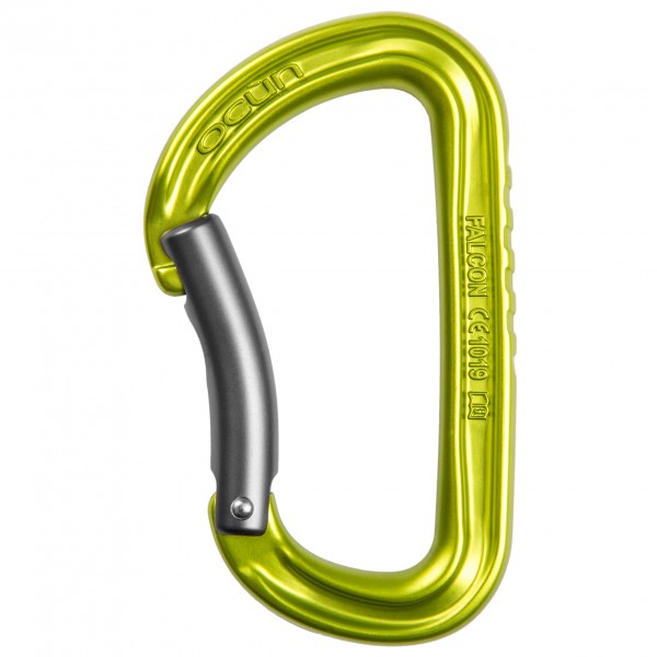 Ocun - Falcon Bent - Schnappkarabiner oliv von Ocun