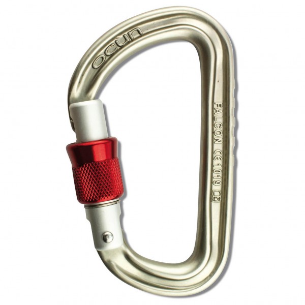 Ocun - Falcon Screw - Schraubkarabiner bunt;grau von Ocun