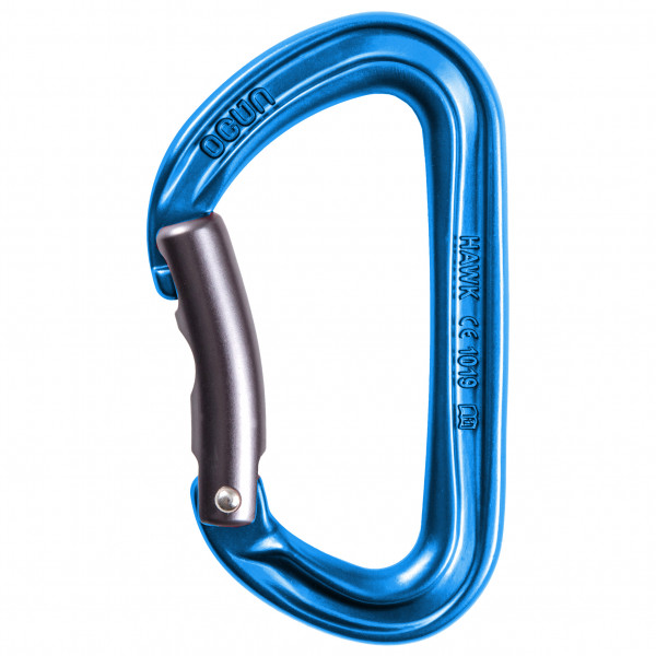 Ocun - Hawk Bent - Schnappkarabiner blau von Ocun