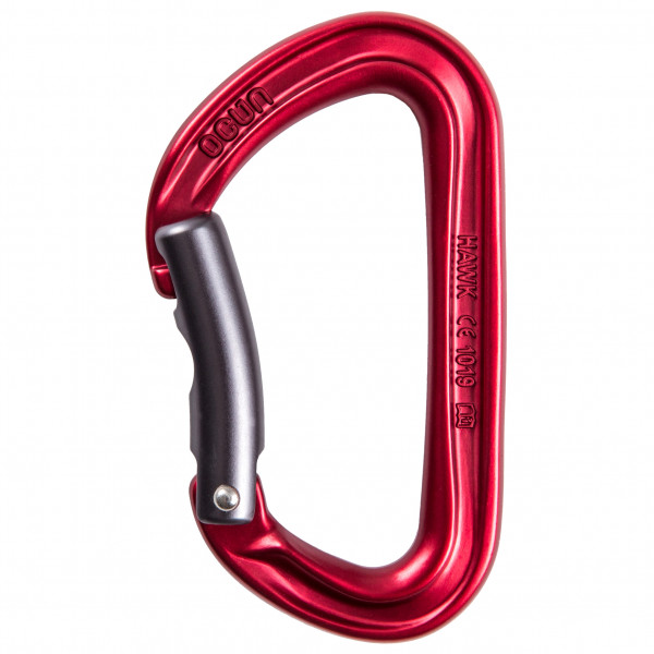 Ocun - Hawk Bent - Schnappkarabiner rot von Ocun