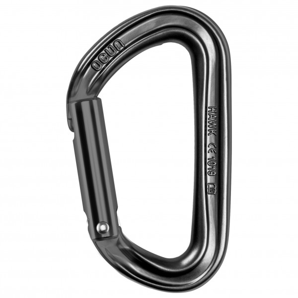 Ocun - Hawk Straight - Schnappkarabiner grau von Ocun