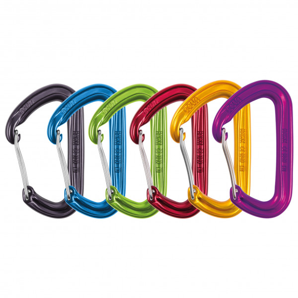 Ocun - Hawk Wire 6-Pack - Schnappkarabiner bunt von Ocun