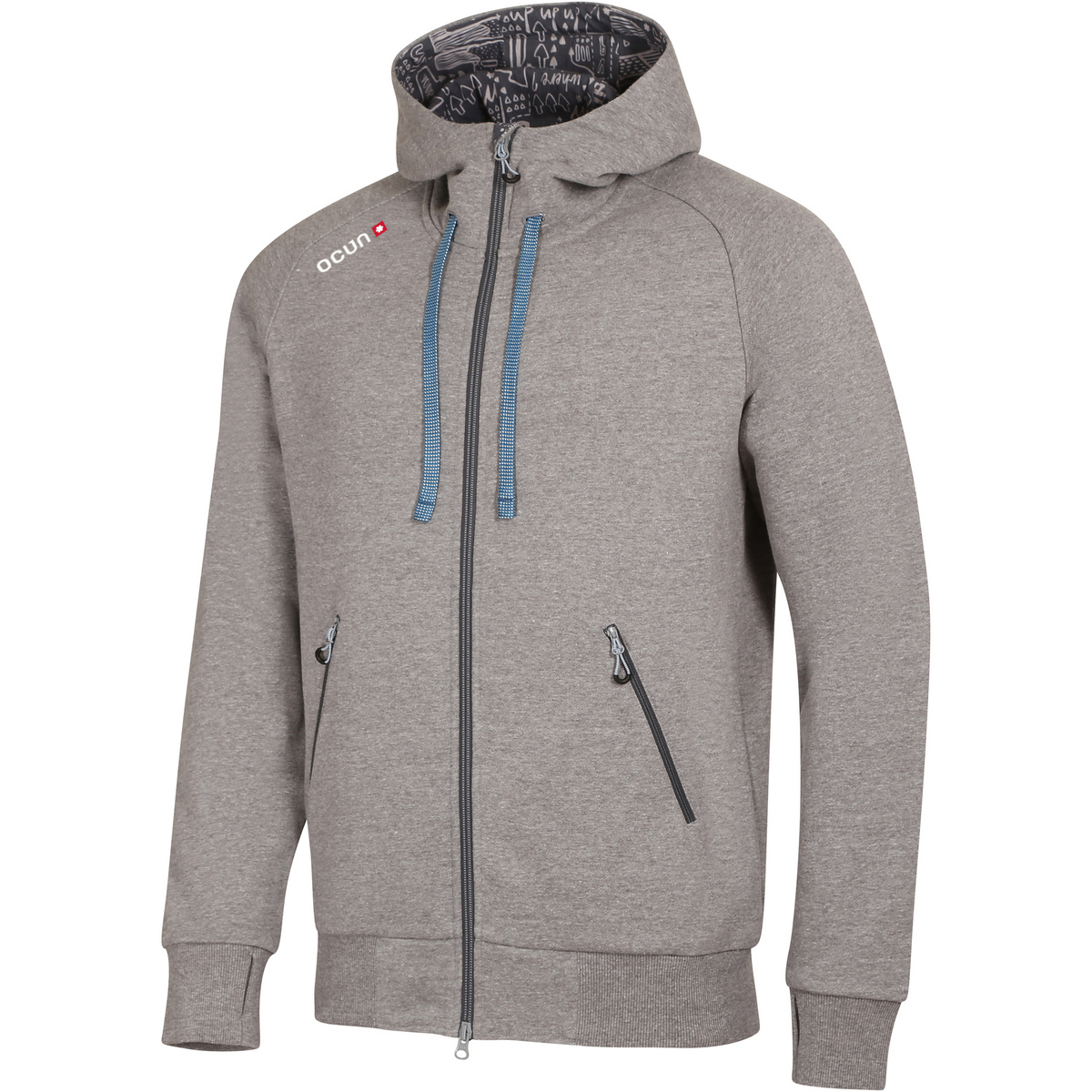 Ocun Herren Zipper Hoodie von Ocun