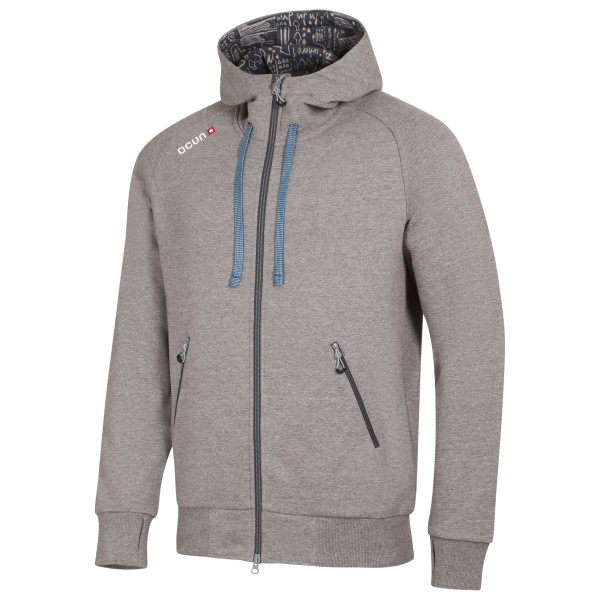 Ocun - Hoodie Zipper - Hoodie Gr M grau von Ocun