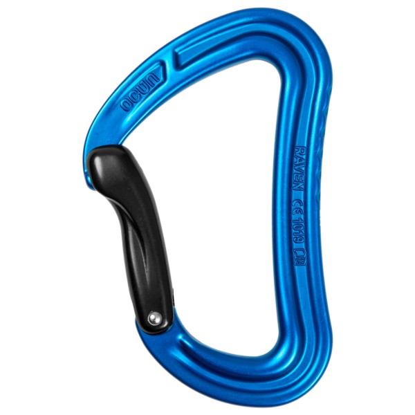 Ocun - Raven Bent - Schnappkarabiner blau;rosa von Ocun