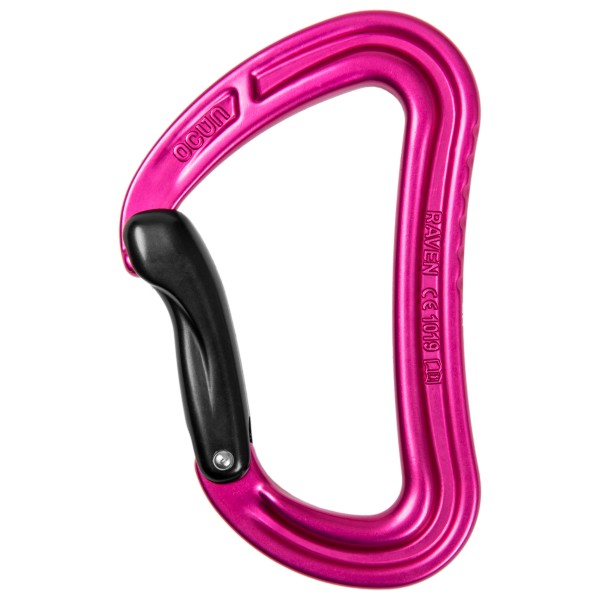 Ocun - Raven Bent - Schnappkarabiner rosa von Ocun