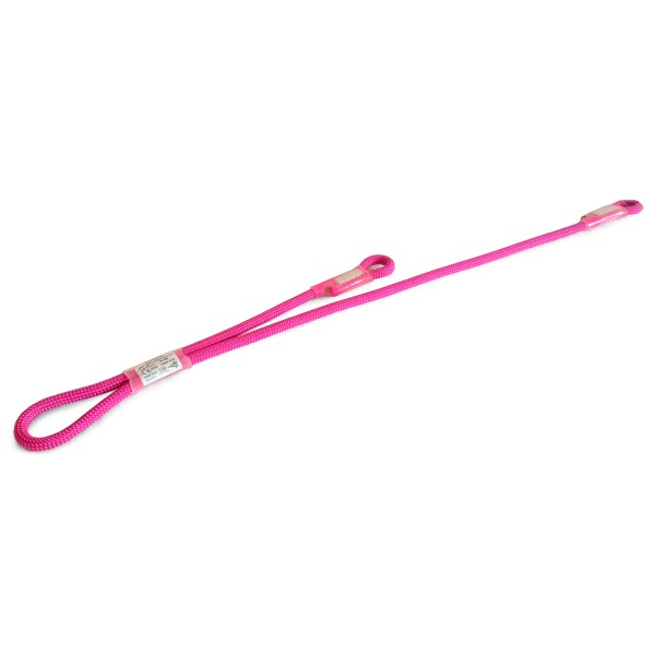 Ocun - SBEA Twin Lanyard 9,5mm - Selbstsicherungsschlinge Gr 40/75 cm rosa/weiß von Ocun