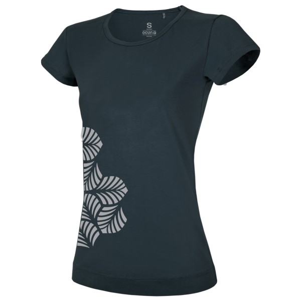 Ocun - Women's Classic T Leafs - T-Shirt Gr XS blau von Ocun