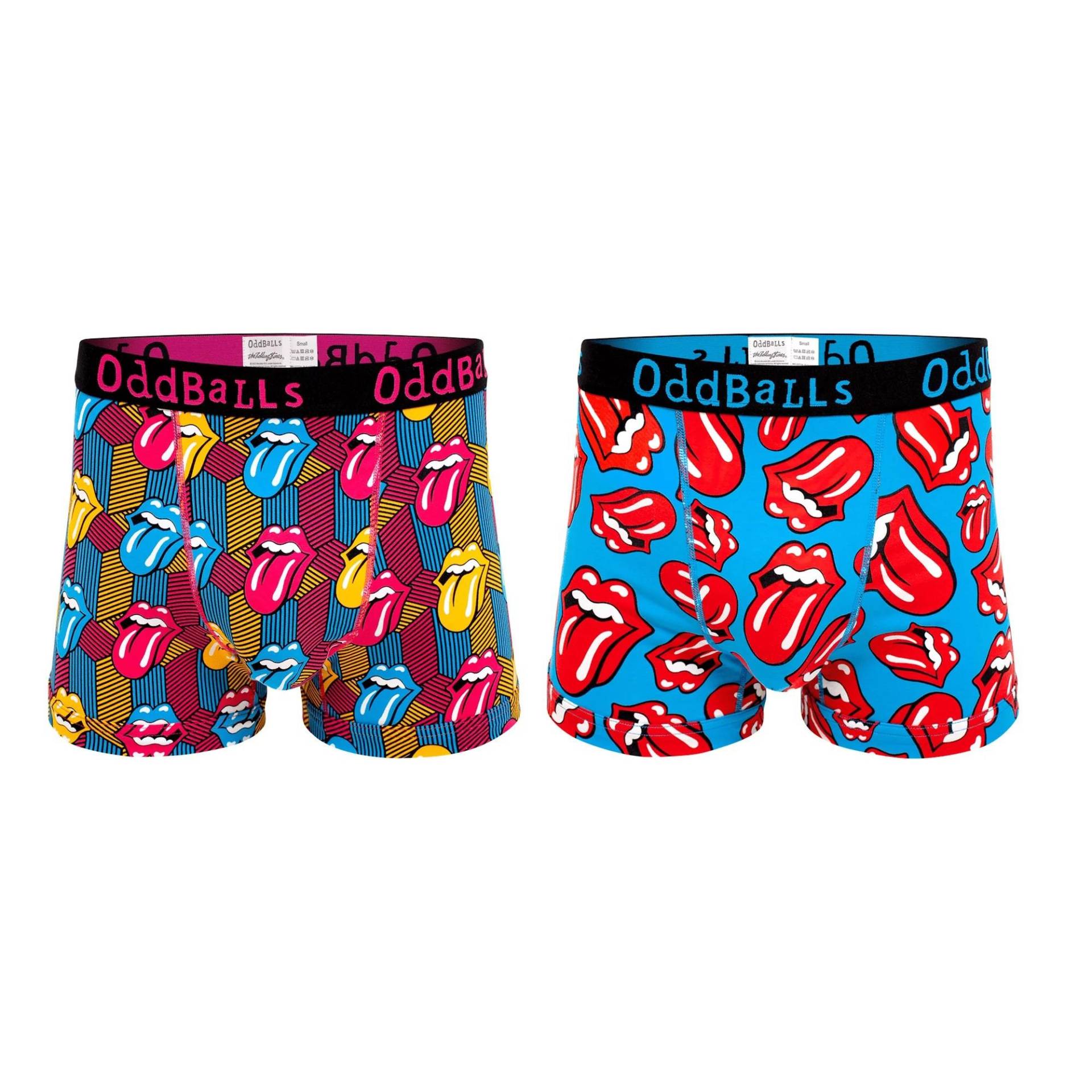 Boxershorts (2erpack) Herren Multicolor L von OddBalls