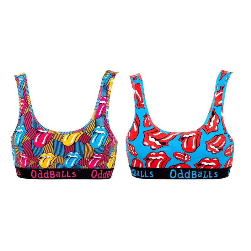 Bralette (2erpack) Damen Multicolor 3XL von OddBalls