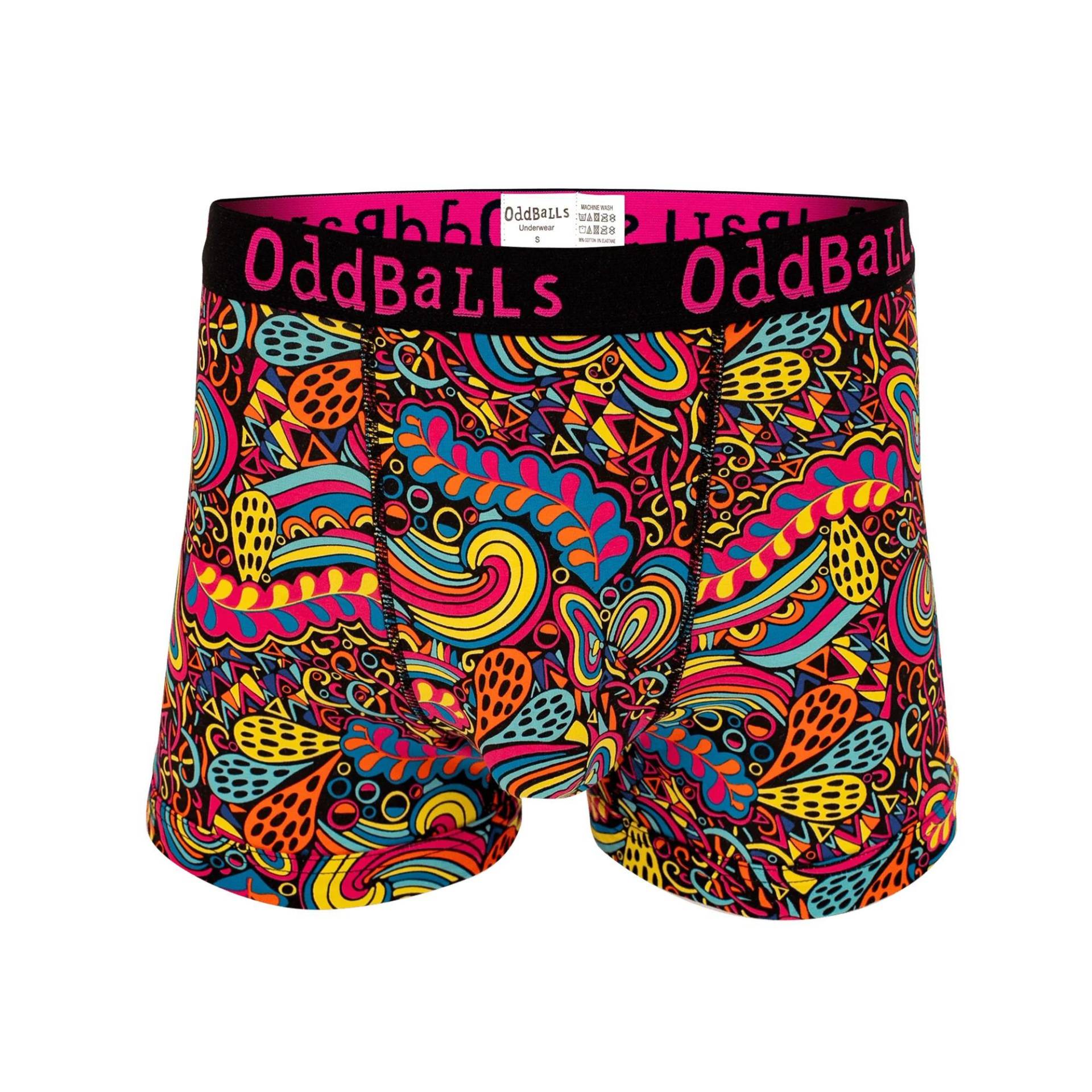 Enchanted Boxershorts Herren Multicolor 3XL von OddBalls