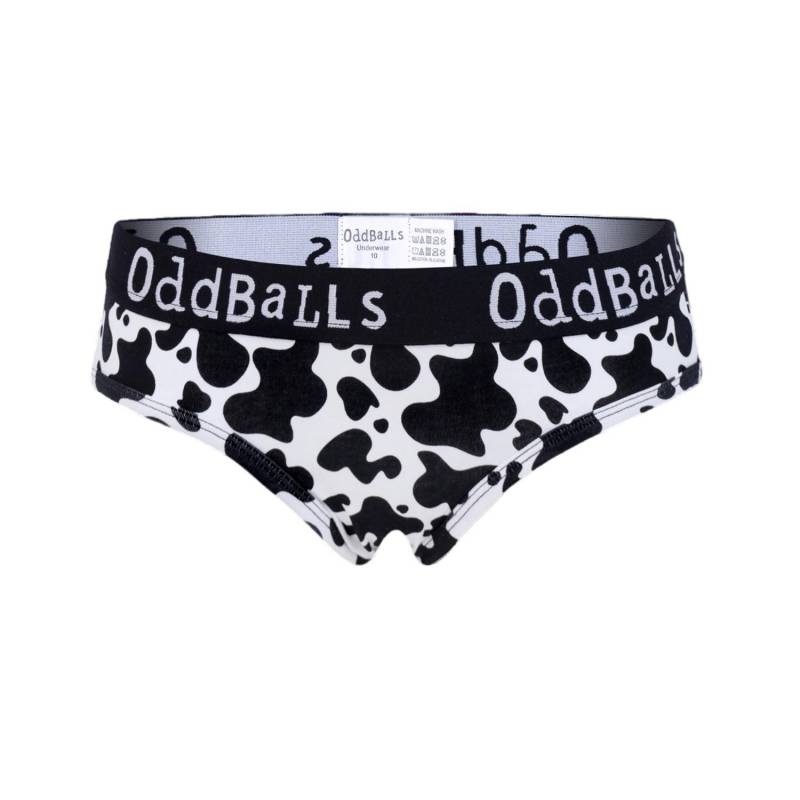 Fat Cow Slips Damen Schwarz 32 von OddBalls