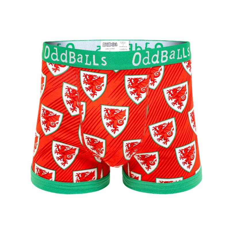 Home Boxershorts Herren Frühlingsgrün 3XL von OddBalls