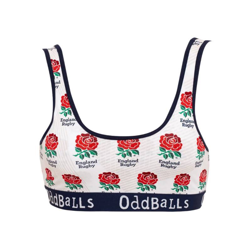 Home Bralette Damen Weiss L von OddBalls