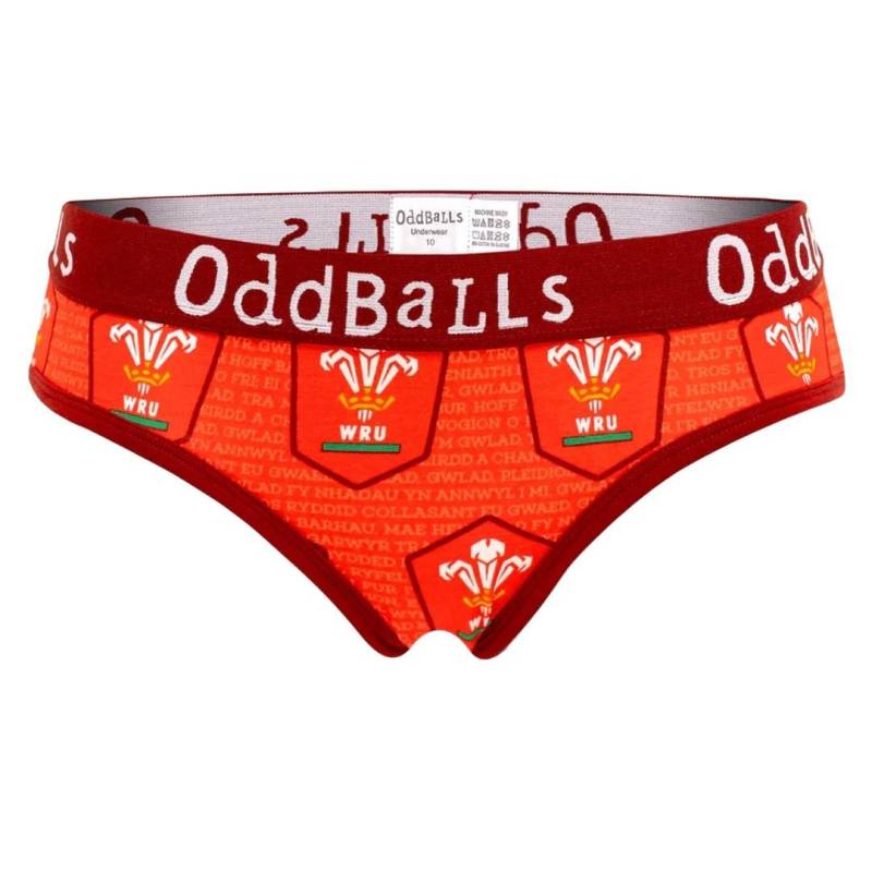 Home Slips Damen Rot Bunt 32 von OddBalls