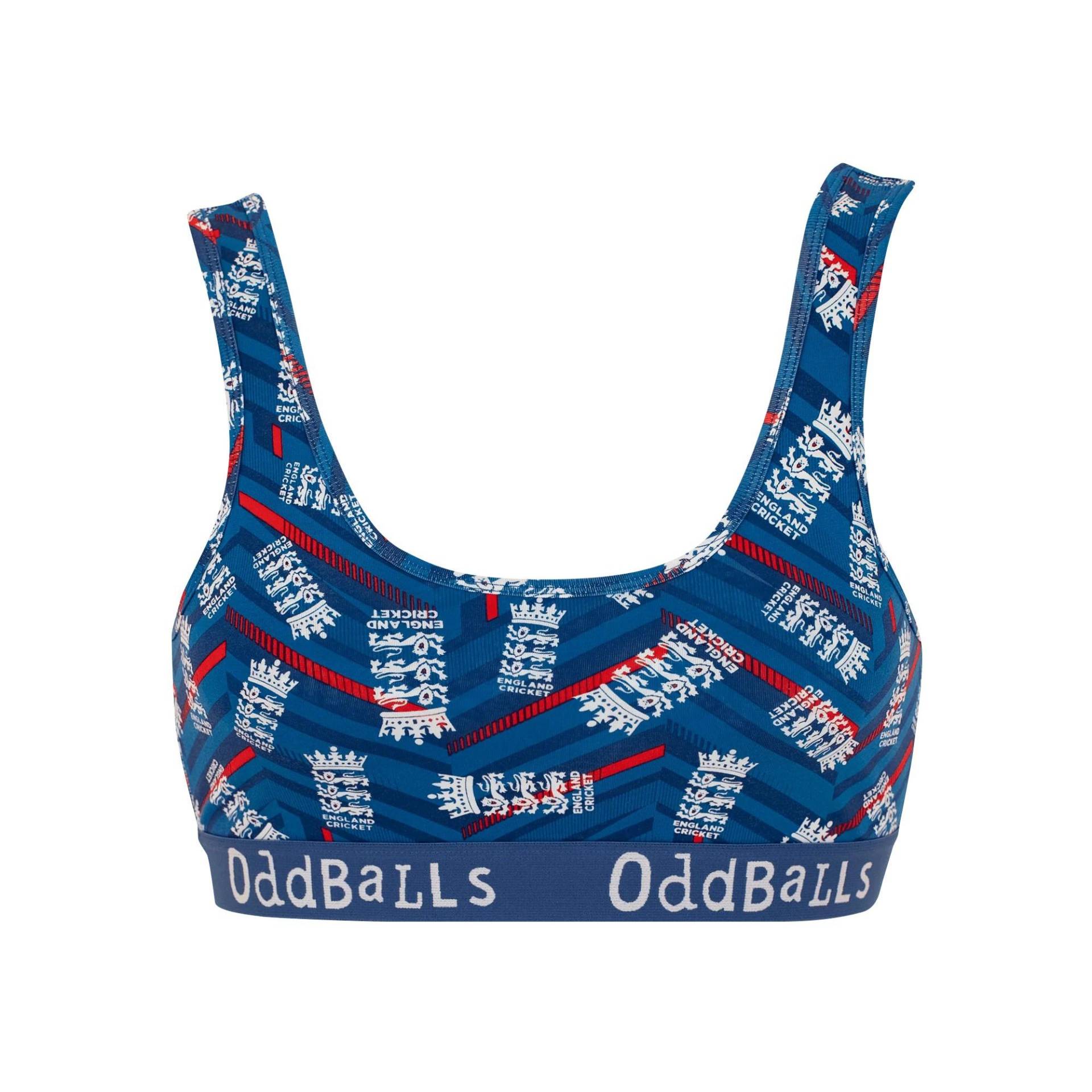 Odi Inspired Bralette Damen Blau 3XL von OddBalls