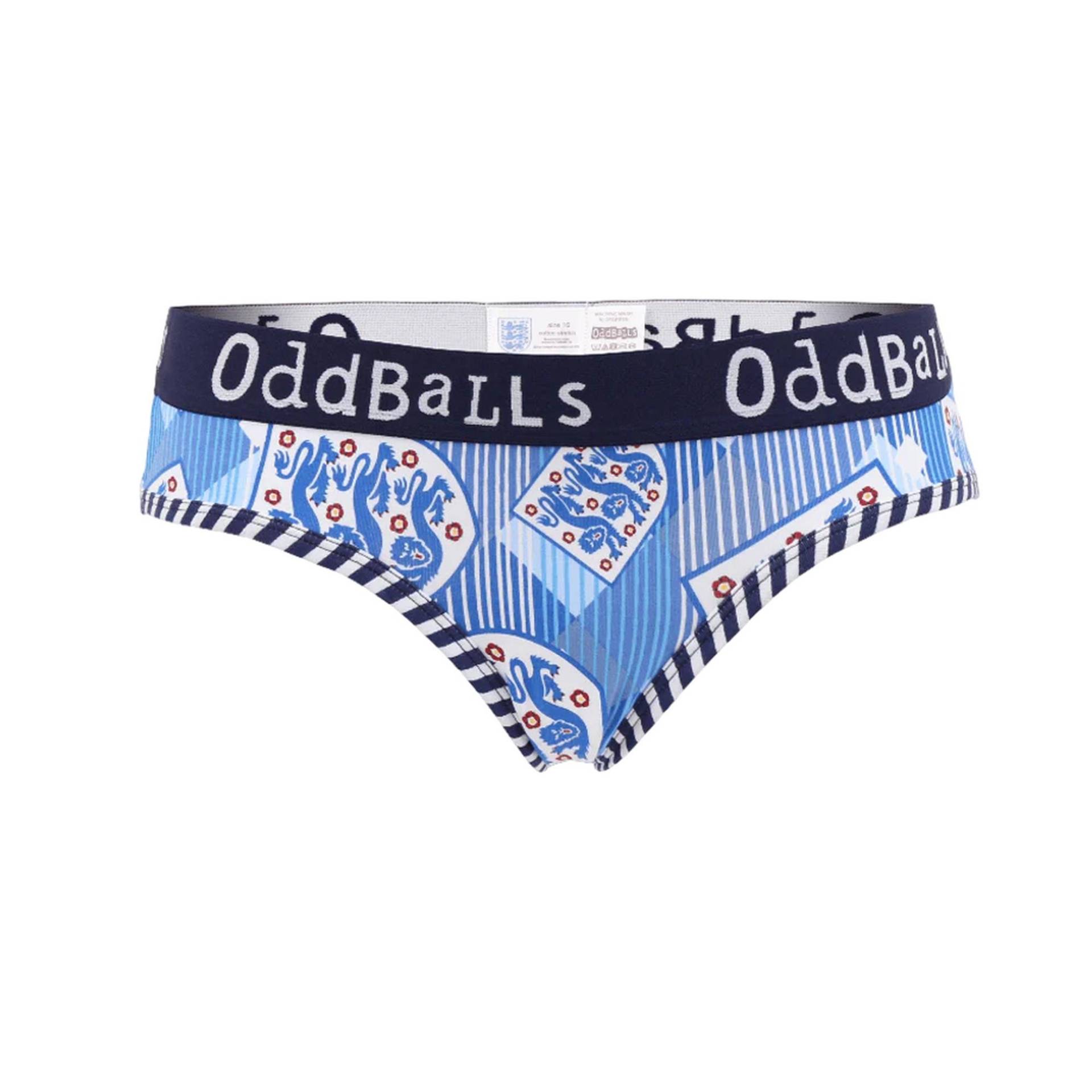 Retro Slips Damen Blau 32 von OddBalls