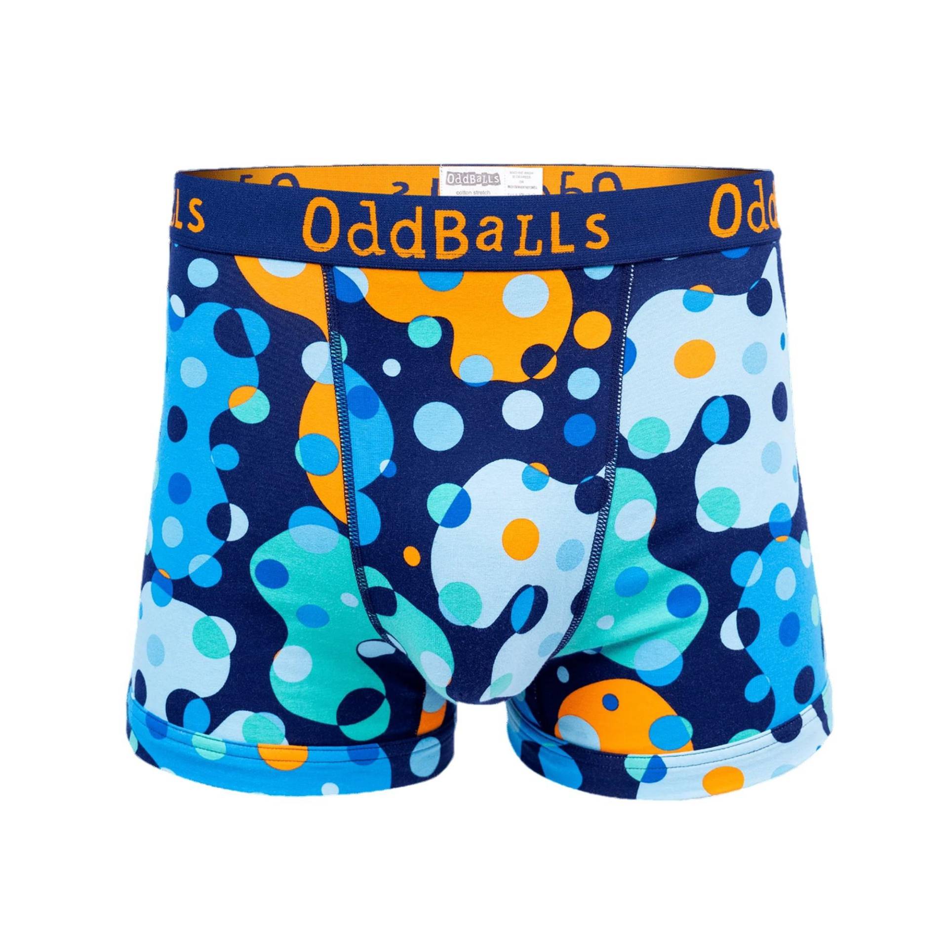 Space Balls Boxershorts Herren Blau XS von OddBalls