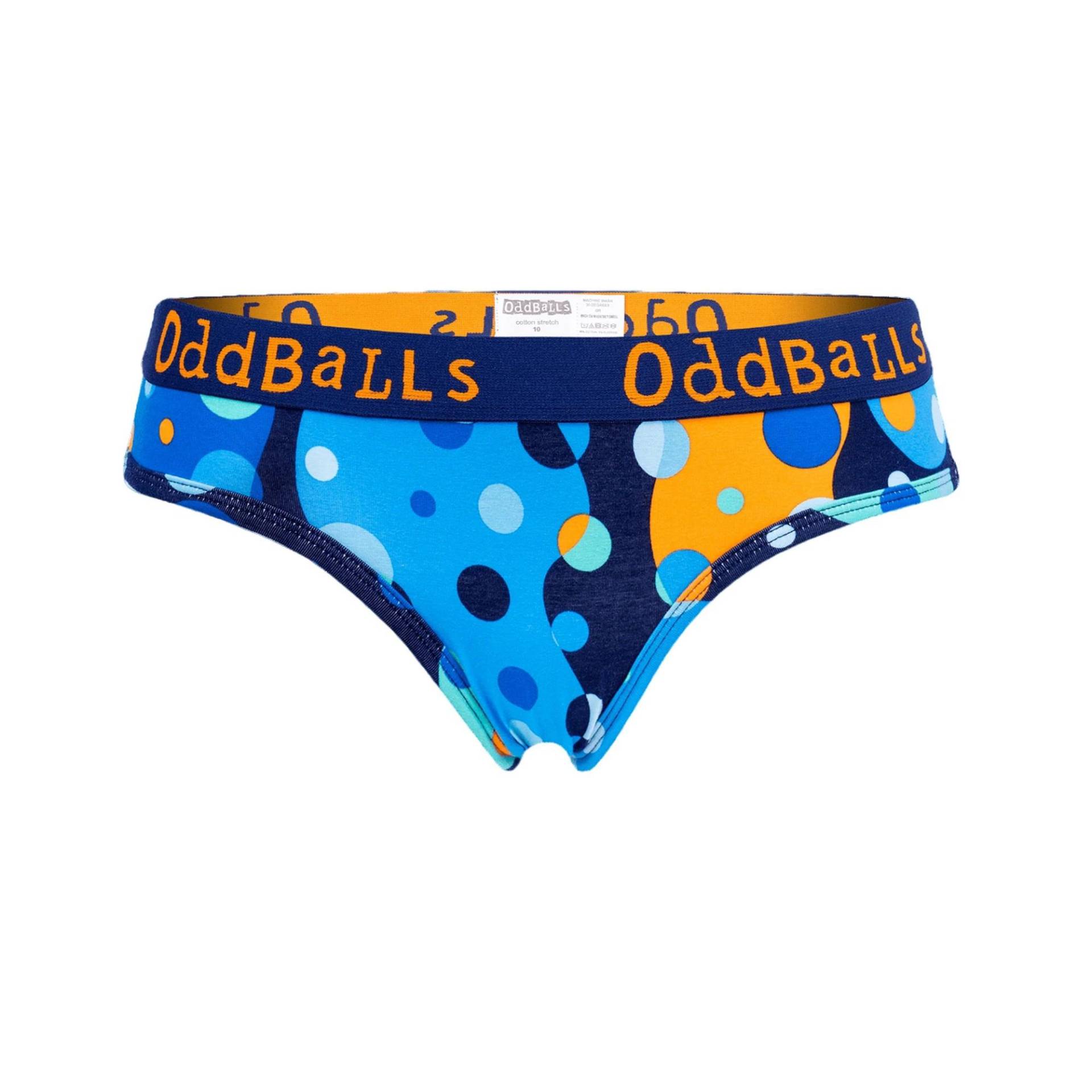 Space Balls Slips Damen Blau 32 von OddBalls