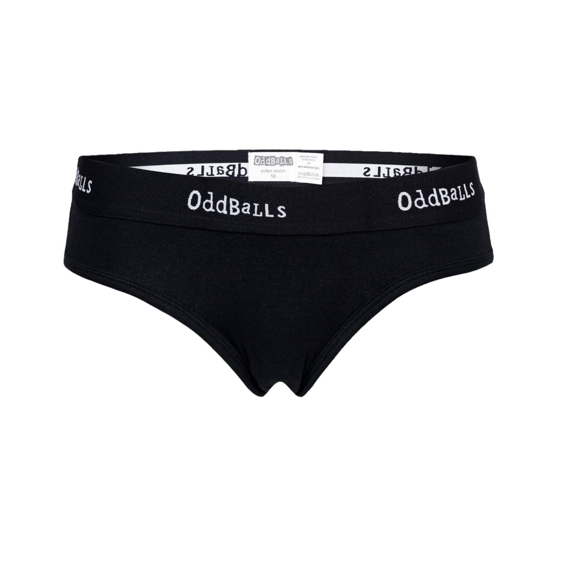 Sweet Potatoes Slips Damen Schwarz 32 von OddBalls