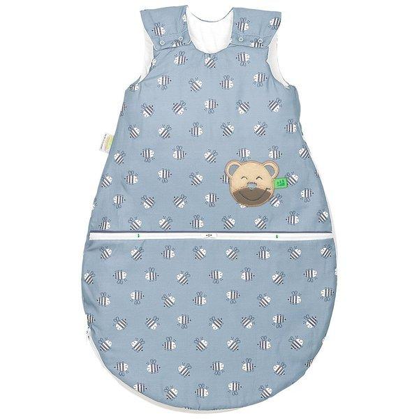 Schlafsack Mucki Air Bienchen Grey 70 Cm Unisex Grau von Odenwälder