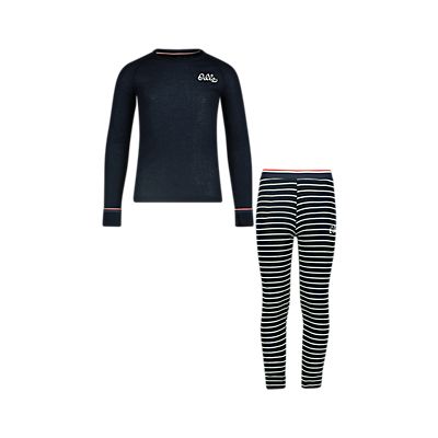 Active Warm Originals ECO Stripe Kinder Thermo Unterwäsche Set von Odlo