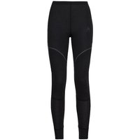 ODLO Damen Funktionshose ACTIVE X-WARM ECO Base Layer schwarz | M von Odlo