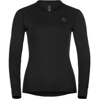 ODLO Damen Funktionsshirt ACTIVE WARM ECO Base Layer schwarz | M von Odlo