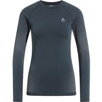 ODLO Damen Funktionsshirt WARM ECO Baselayer dunkelblau | L von Odlo