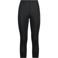 ODLO Damen Funktionstight ACTIVE WARM ECO Base Layer 3/4 schwarz | M von Odlo