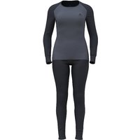 ODLO Damen Funktionswäsche Set ACTIVE WARM ECO dunkelblau | S von Odlo