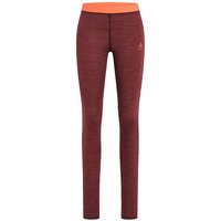 ODLO Damen Hose Performance dunkelrot | L von Odlo