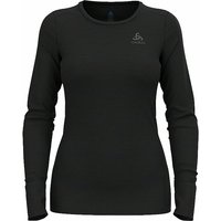 ODLO Damen Shirt Merino 200 schwarz | L von Odlo