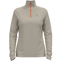 ODLO Damen Ski Unterzieher Millennium Element 1/2 Zip silber | M von Odlo