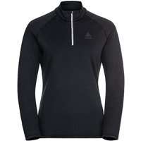 ODLO Damen Unterzieh Zipshirt Besso Mid Layer schwarz | L von Odlo