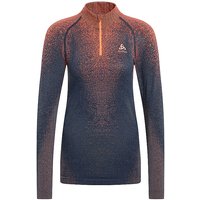 ODLO Damen Unterzieh Zipshirt Blackcomb Base Layer dunkelblau | M ODLO Damen Unterzieh Zipshirt Blackcomb Base Layer dunkelblau | M von Odlo