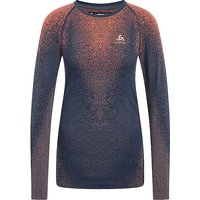 ODLO Damen Unterziehshirt Blackcomb  Crew Neck dunkelblau | L von Odlo