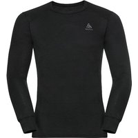 ODLO Herren Funktionsshirt Herren ACTIVE WARM ECO Base Layer schwarz | L von Odlo