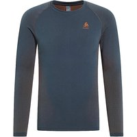 ODLO Herren Funktionsshirt WARM ECO Baselayer dunkelblau | L von Odlo