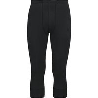 ODLO Herren Funktionstight ACTIVE WARM ECO Base Layer 3/4 schwarz | L von Odlo