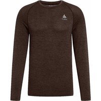 ODLO Herren Laufshirt Essentials Seamless dunkelrot | L von Odlo